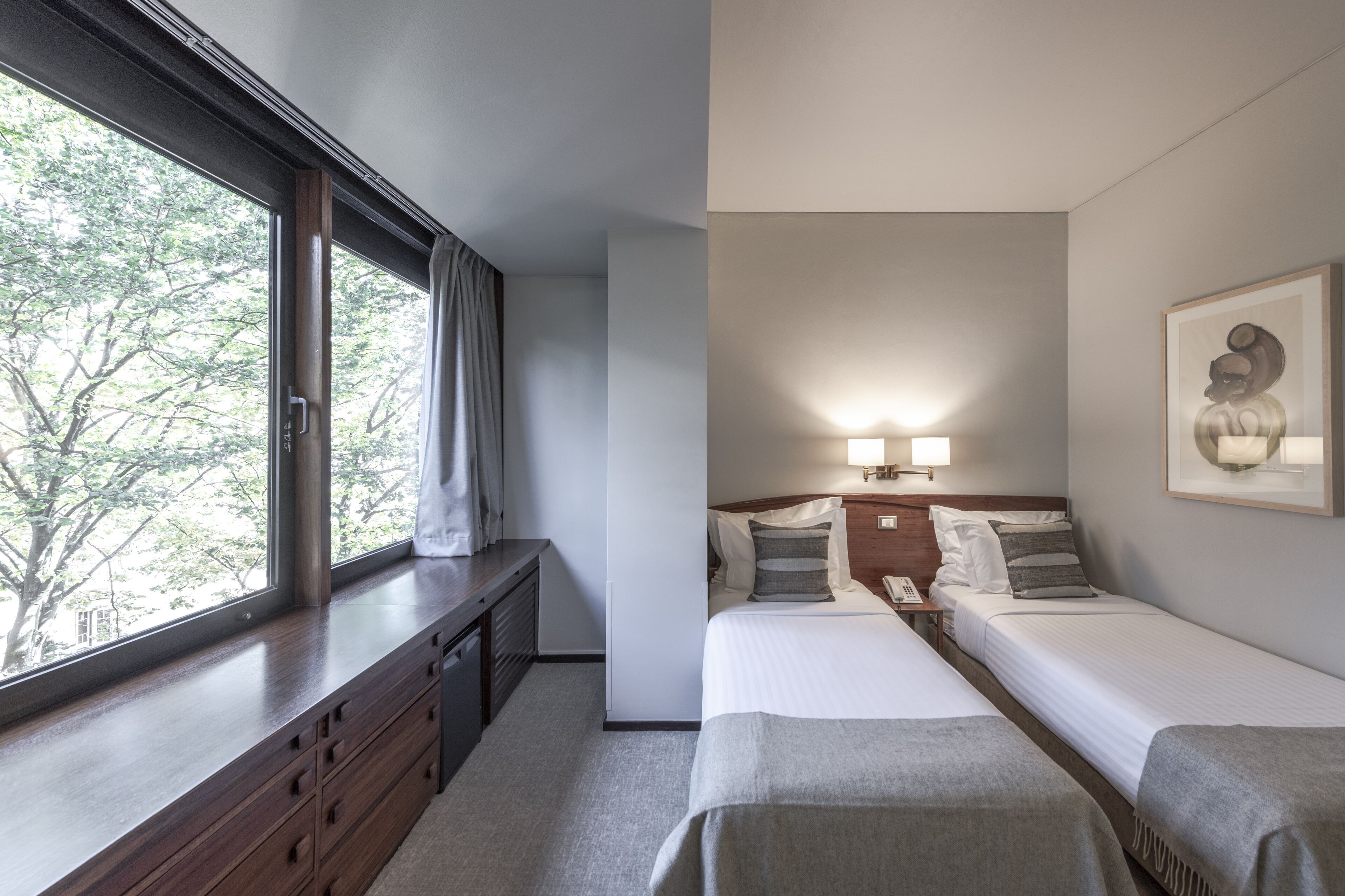 Minibar, in-room safe, blackout drapes, soundproofing