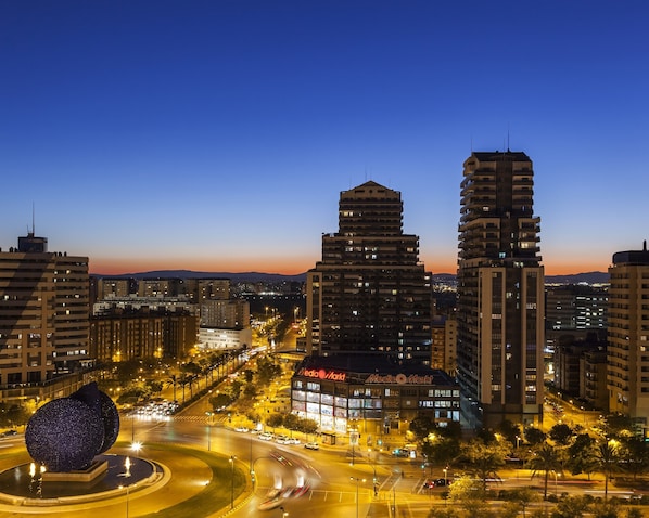 Vista desde la propiedad