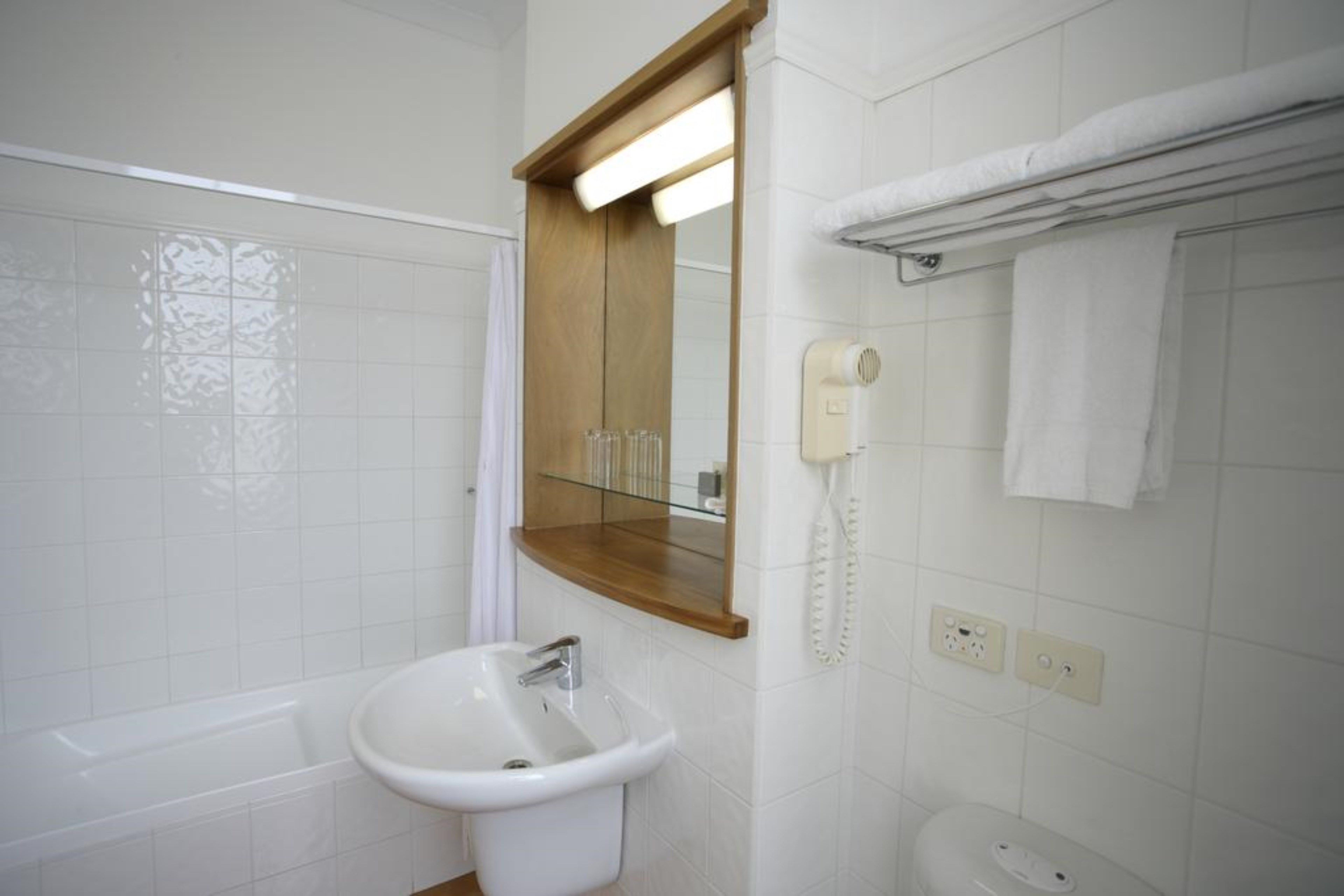 tower standard twin | bathroom | free toiletries, hair dryer, towels