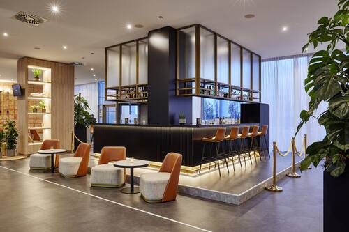 Lounge dans le hall