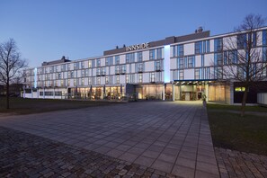 Overnatningsstedets facade