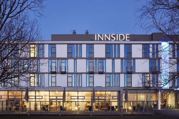 Overnatningsstedets facade
