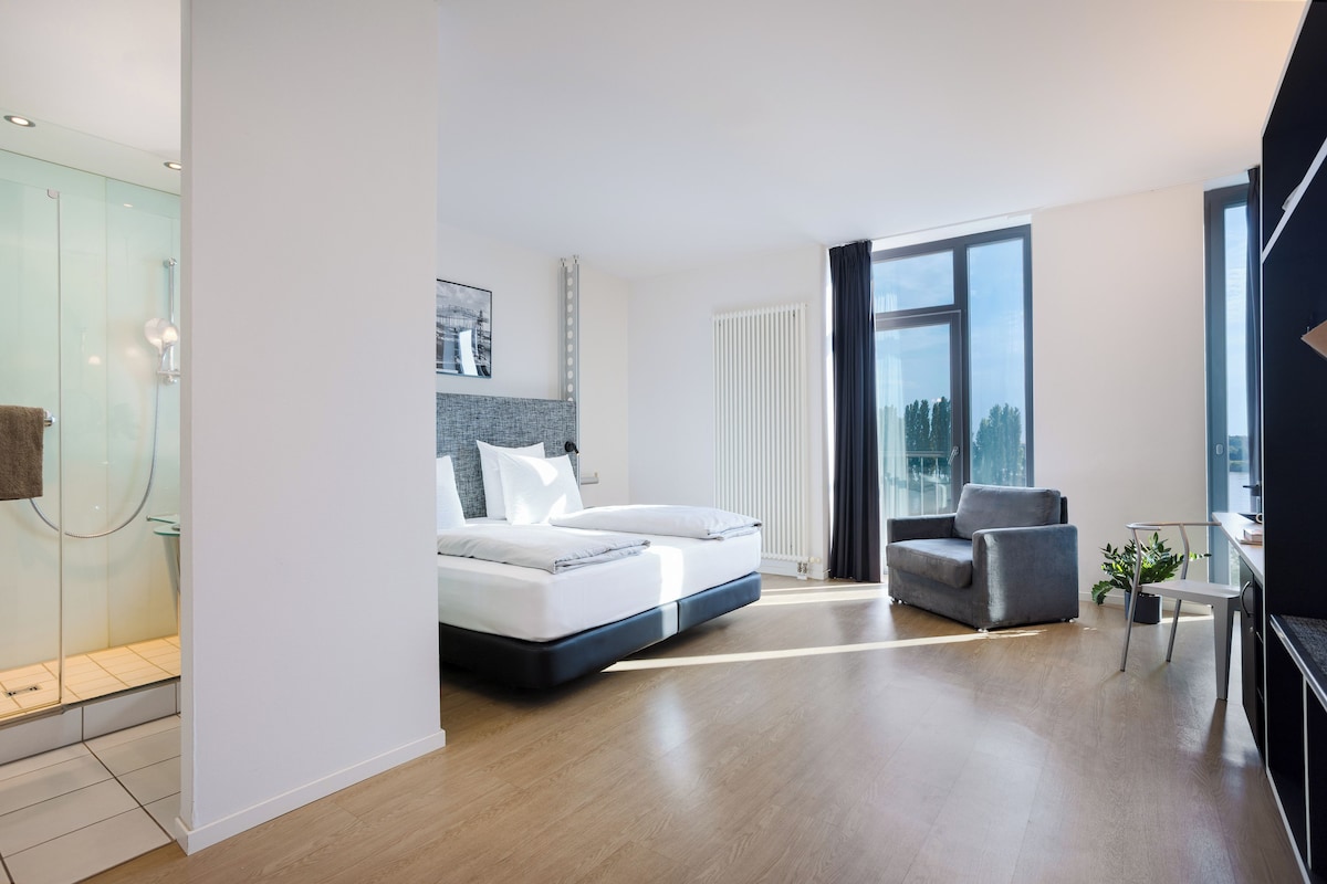 Hypo-allergenic bedding available, minibar, desk, blackout drapes
