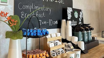 Desayuno continental incluido todos los días