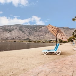 Private beach, sun loungers, kayaking