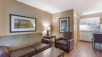 Suite, 1 très grand lit et 1 canapé-lit, non-fumeurs, cuisine | Literie de qualité supérieure, bureau, fer et planche à repasser