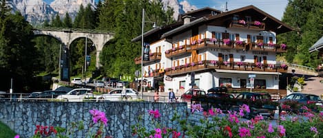 Façade de l’hébergement