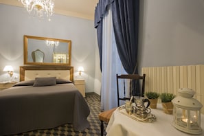 Chambre Double Standard, salle de bains attenante | Vue de la chambre