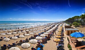 Private beach nearby