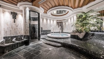 Sauna, Whirlpool, Dampfbad, Türkisches Bad/Hamam, Körperbehandlungen