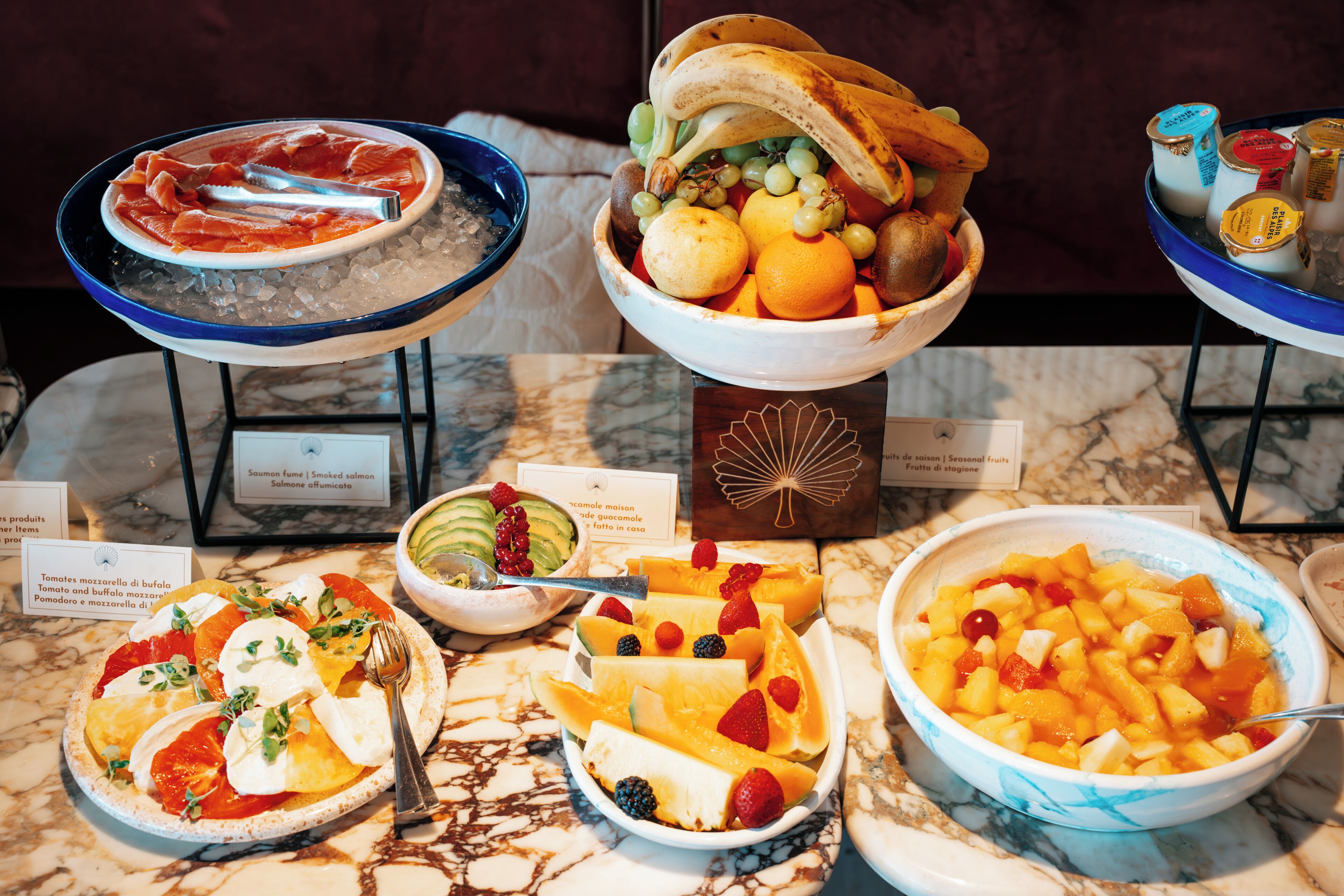 daily buffet breakfast (eur 45 per person)