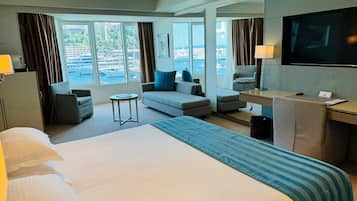 Junior Suite | Sengetøy av topp kvalitet, minibar, safe på rommet og skrivebord