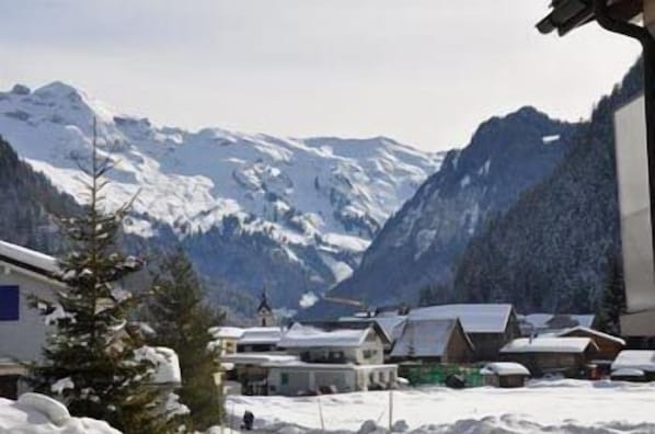 Vue sur les montagnes