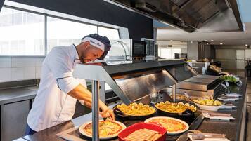 Daily buffet breakfast (EUR 10 per person)