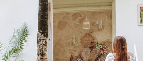 Utsikt fra overnattingsstedet