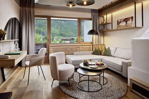 Dobbeltrom – deluxe, balkong, fjellutsikt (Zwölfer) | Fjellutsikt