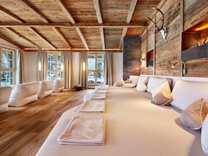Behandlungsräume für Paare, Sauna, Whirlpool, Dampfbad