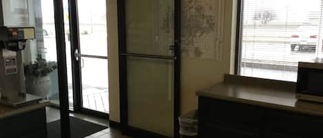 Interior entrance