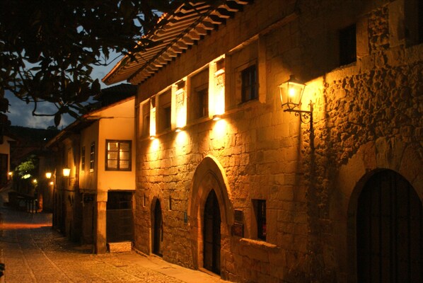 Front of property – evening/night