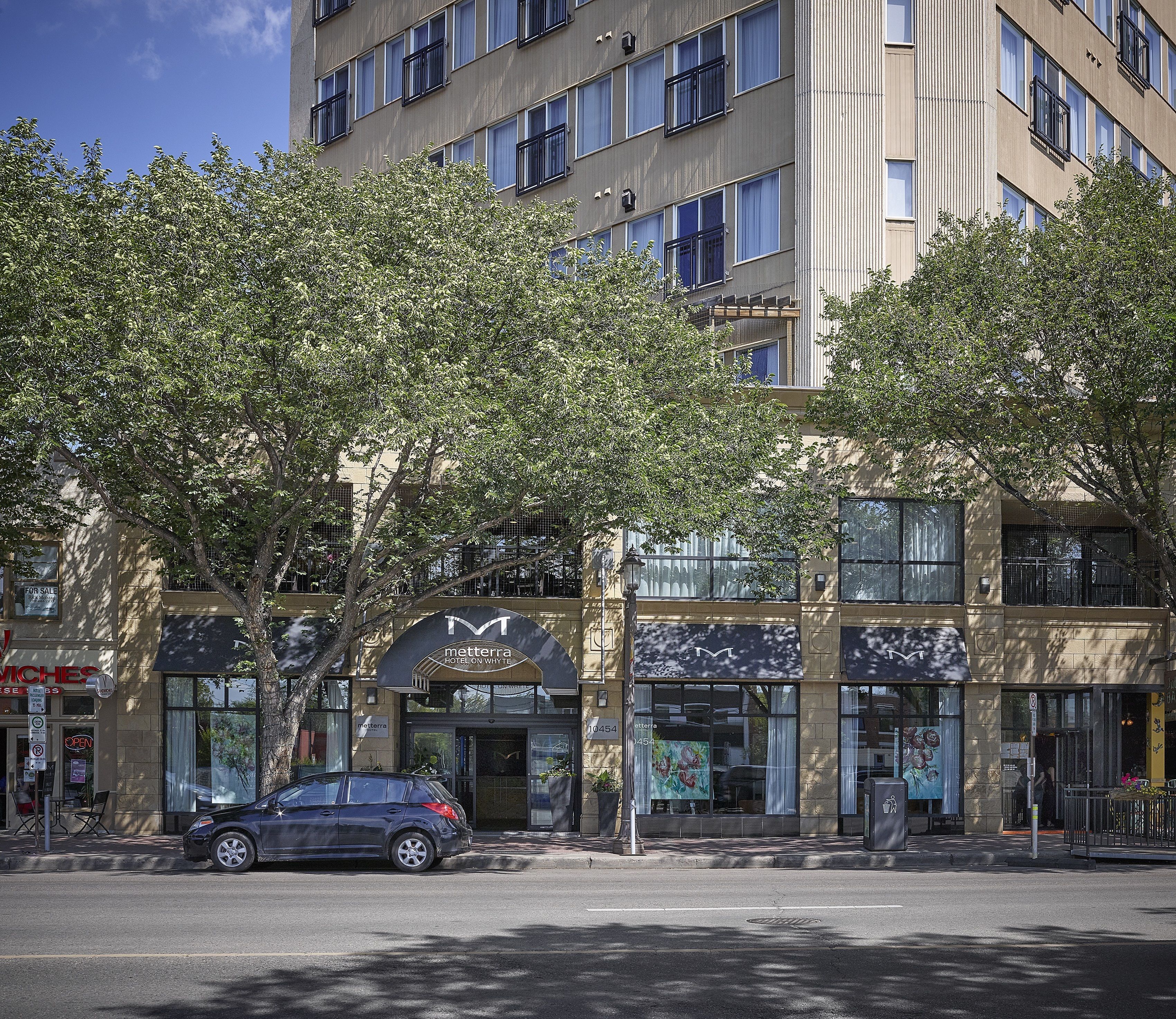 Entrada de la propiedad