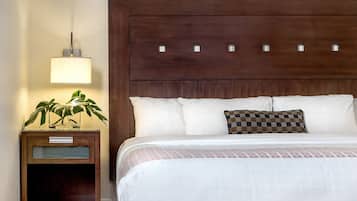 Premium bedding, pillowtop beds, in-room safe, desk