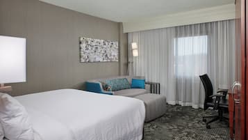 1 bedroom, premium bedding, desk, iron/ironing board