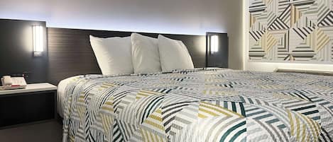 Cortinas blackout, Wi-Fi de cortesia, roupa de cama
