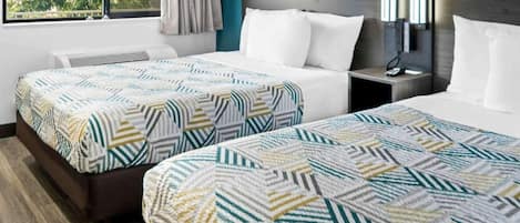 Wifi gratis y ropa de cama