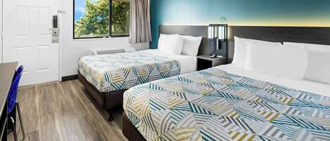 Wifi gratis y ropa de cama