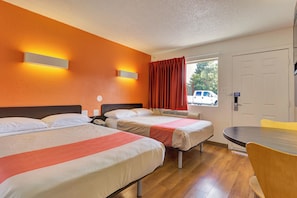 Wi-Fi de cortesia, roupa de cama