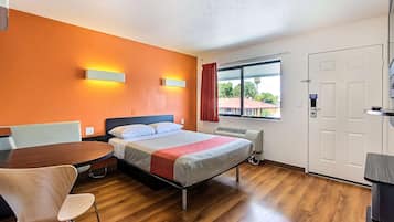 Free WiFi, bed sheets