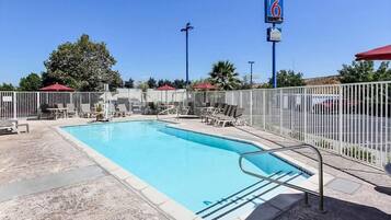 Seasonal outdoor pool