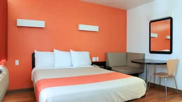 Free WiFi, bed sheets