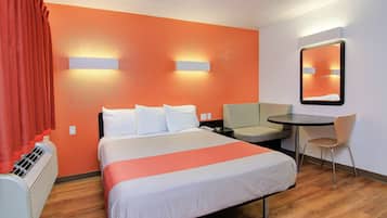 Free WiFi, bed sheets