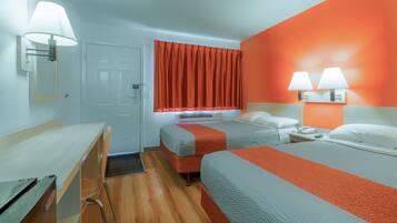 Free WiFi, bed sheets