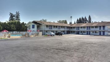 Outdoor wedding area