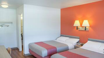 Free WiFi, bed sheets