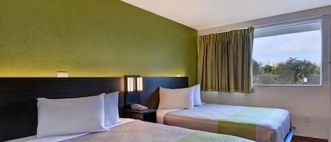 Free WiFi, bed sheets