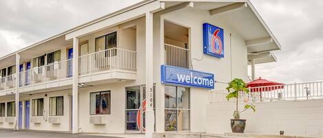 Entrada de l'allotjament