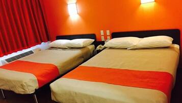 Free WiFi, bed sheets