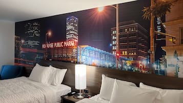 Comfort Room, 2 Queen Beds, Non Smoking, Refrigerator & Microwave | Premium bedding, down comforters, pillowtop beds, laptop workspace