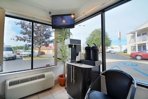 Sitzecke in der Lobby