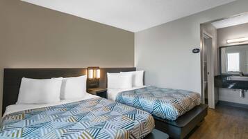 Free WiFi, bed sheets