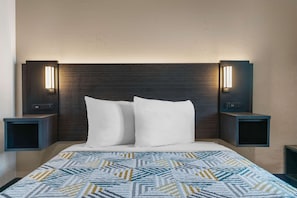 Free WiFi, bed sheets