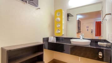 Towels, soap, toilet paper