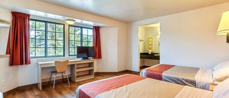 Free WiFi, bed sheets