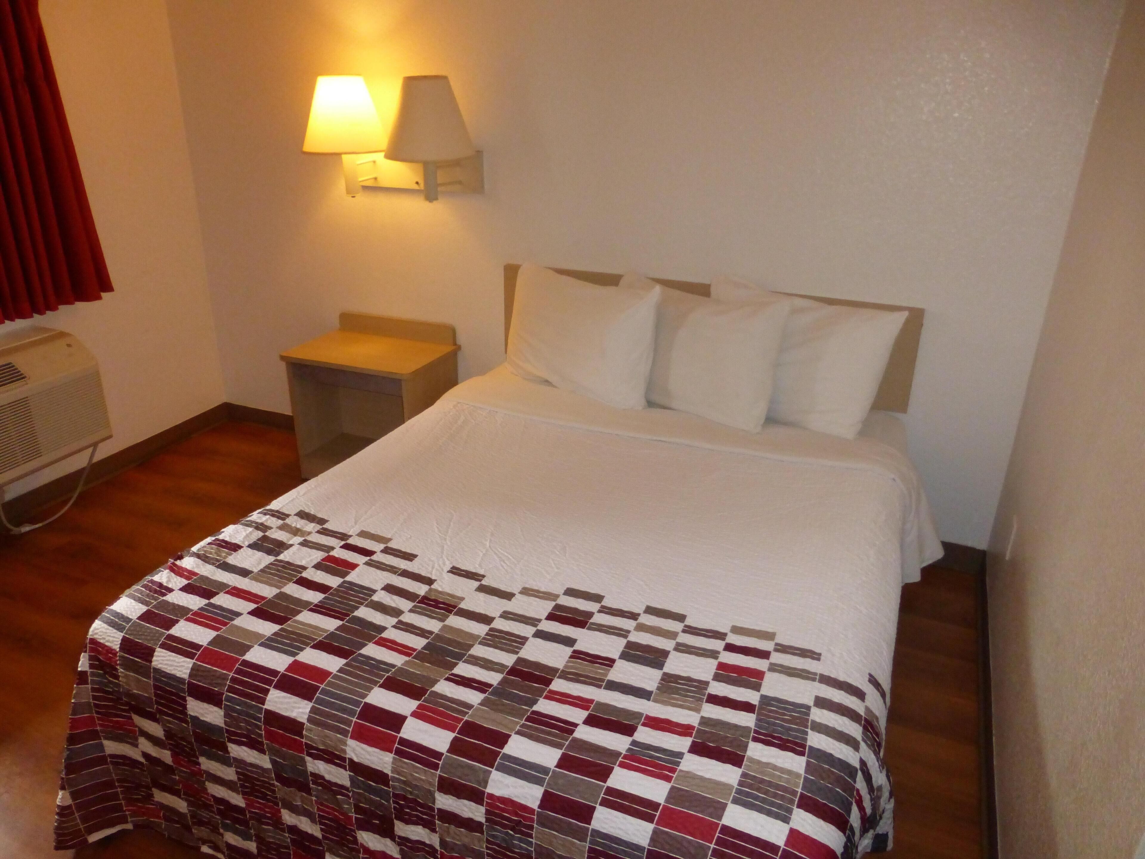 Desk, blackout drapes, free cribs/infant beds, free WiFi