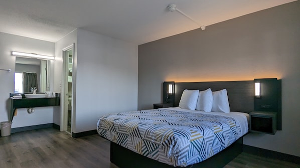 Wifi gratis y ropa de cama