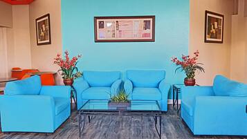 Sala de estar en el lobby