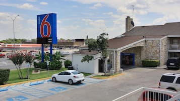 Outdoor wedding area